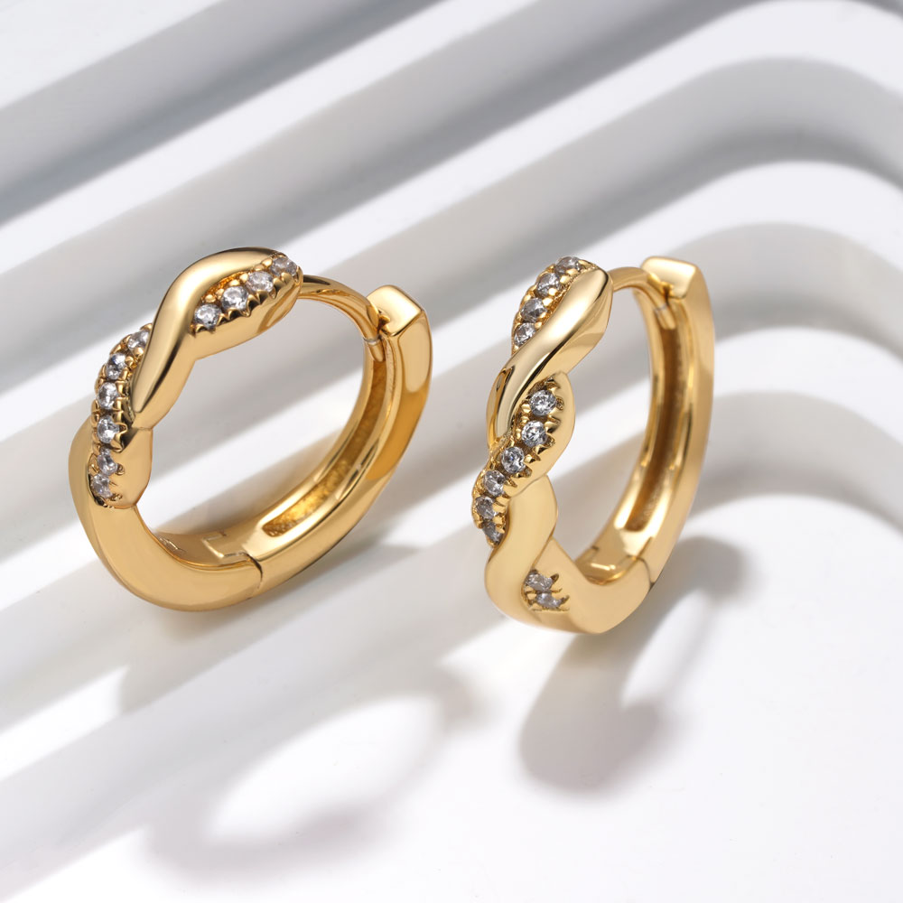 Gnoce Twisted Interwoven Hoop Earrings_5