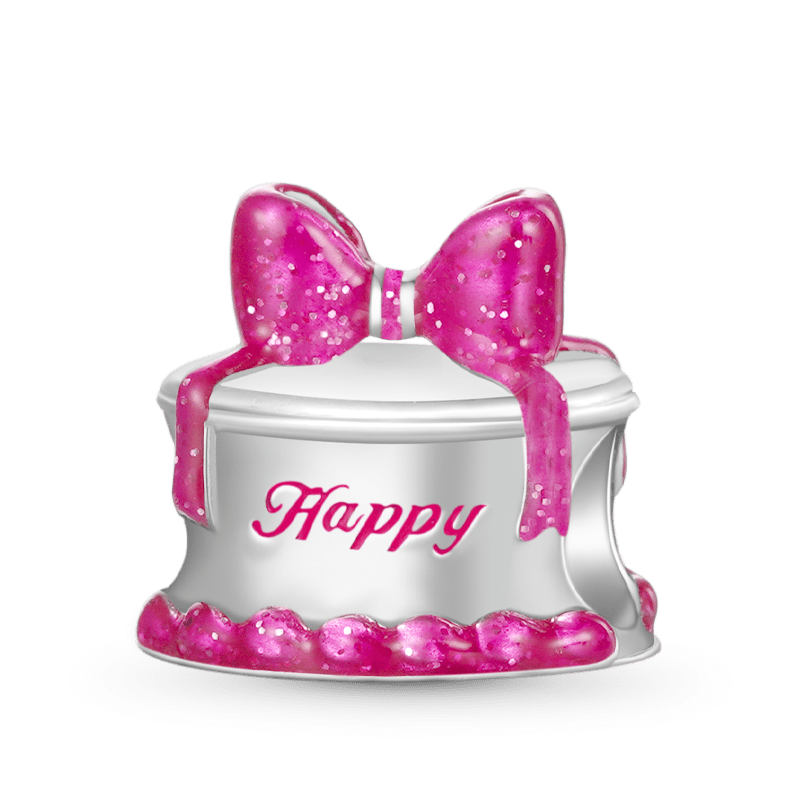 Gnoce Pink Birthday Cake Charm_1
