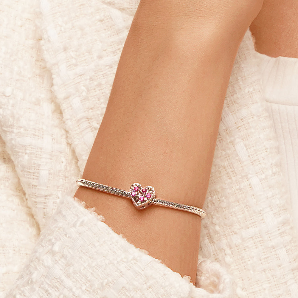 Gnoce Birthstone Tree of Life Heart Personalized Charm_5