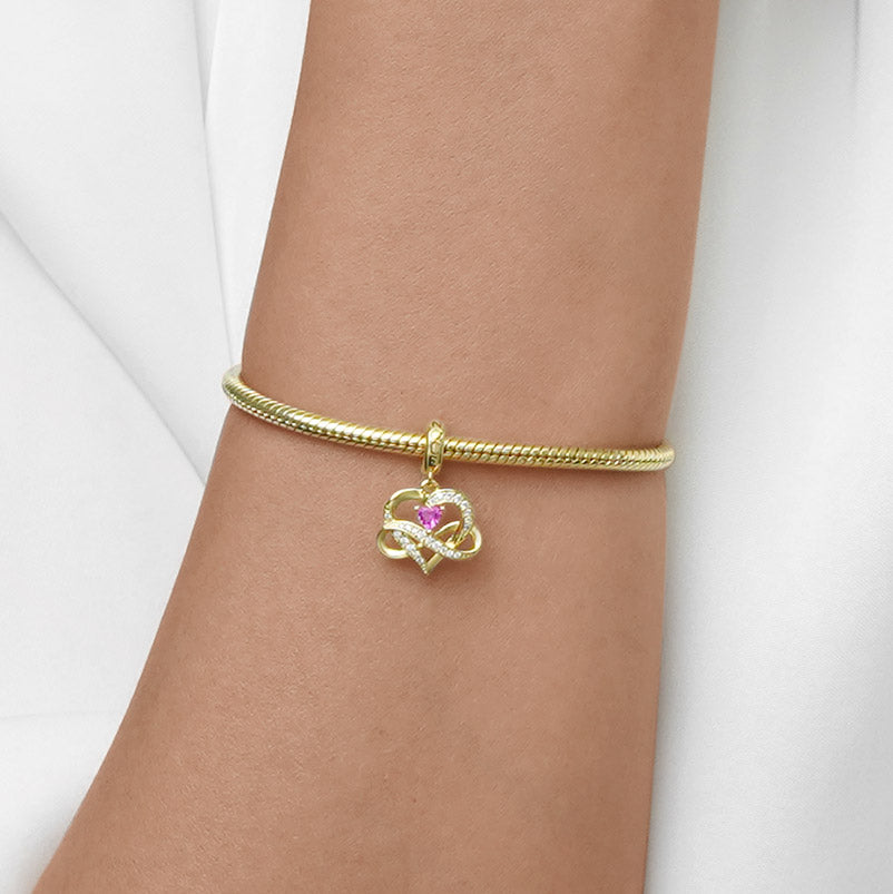 Gnoce Infinite Love Heart Charm_5