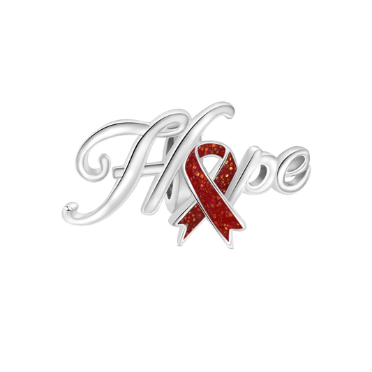 Gnoce AIDS Red Ribbon Hope Charm_1
