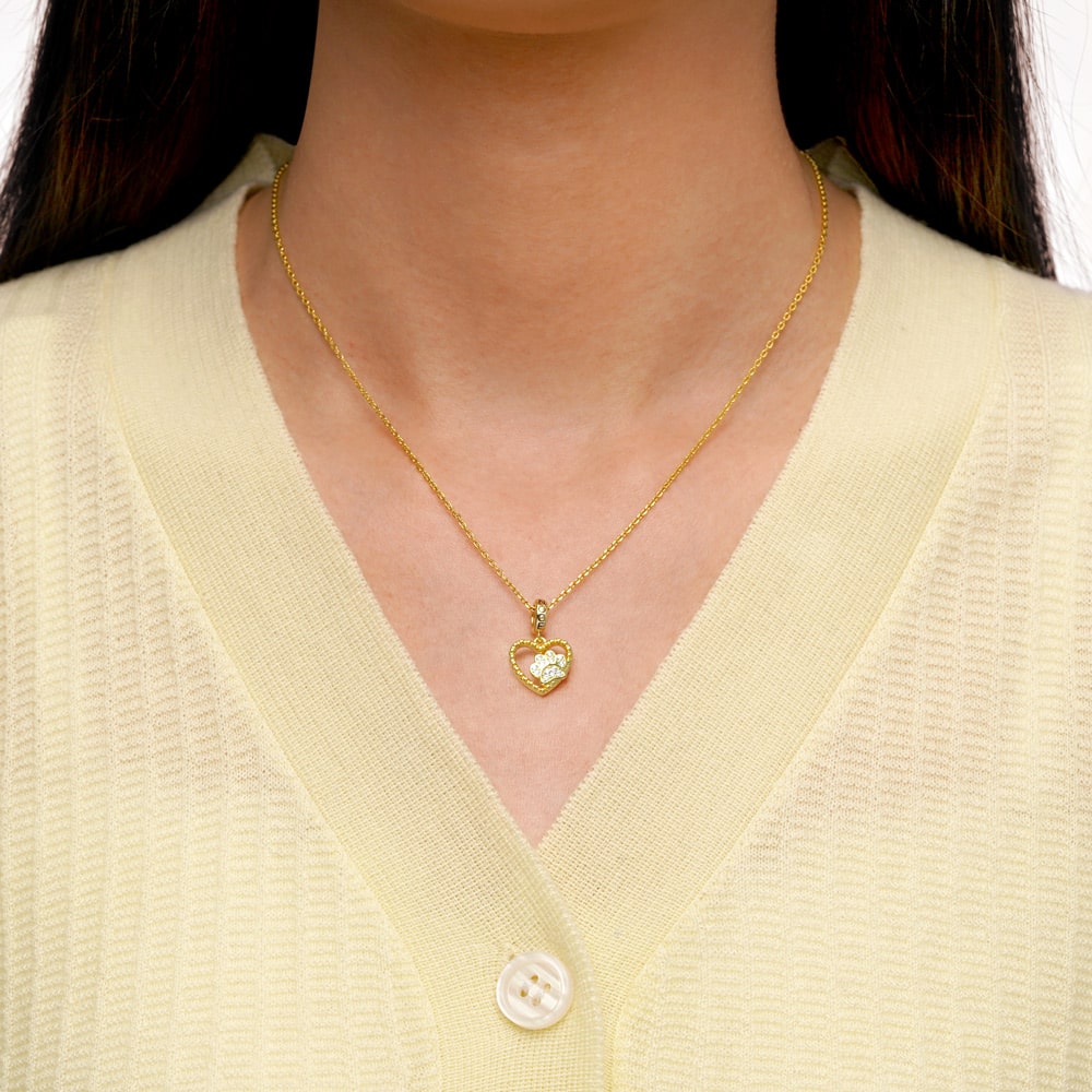 Gnoce Love Heart Dog Claw Charm_4
