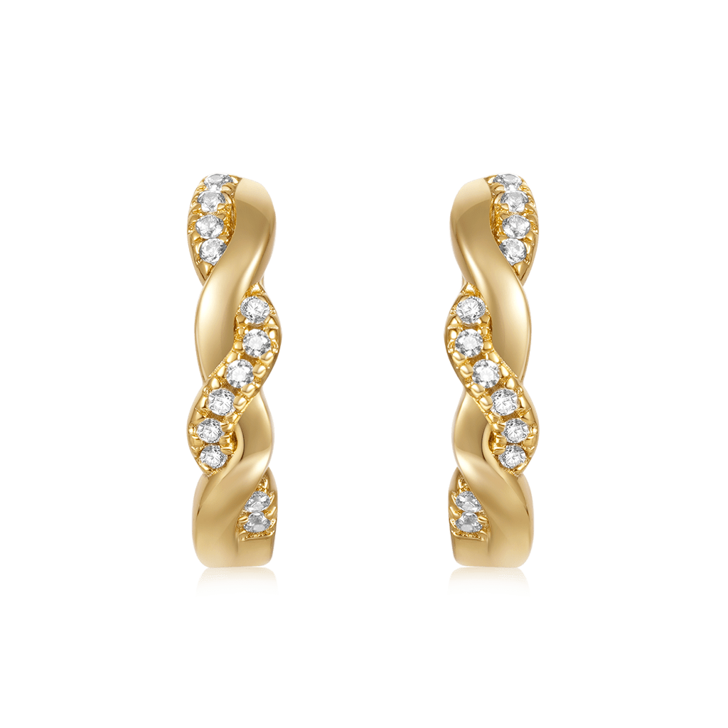 Gnoce Twisted Interwoven Hoop Earrings_2