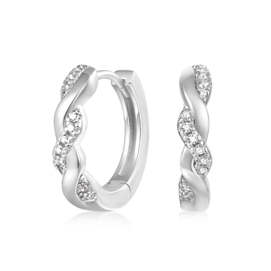 Gnoce Twisted Interwoven Hoop Earrings_3