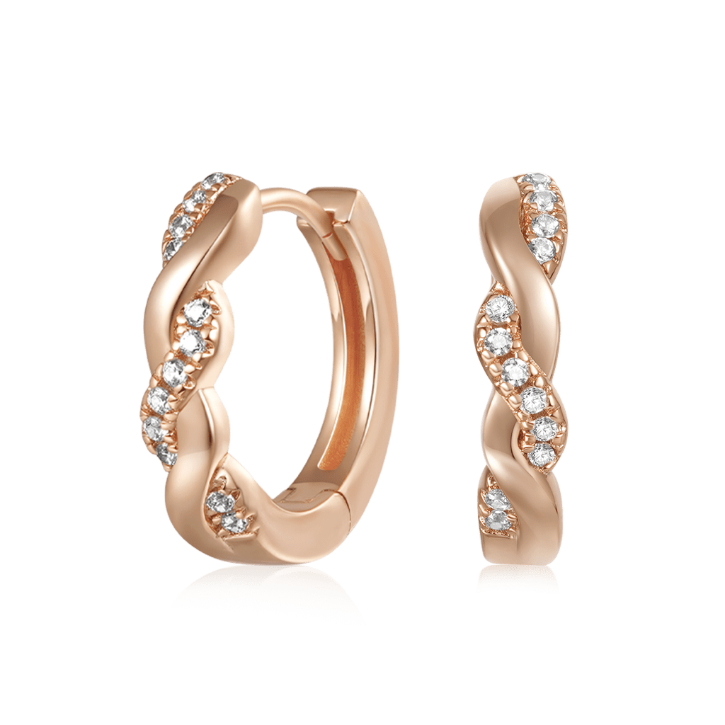 Gnoce Twisted Interwoven Hoop Earrings_4
