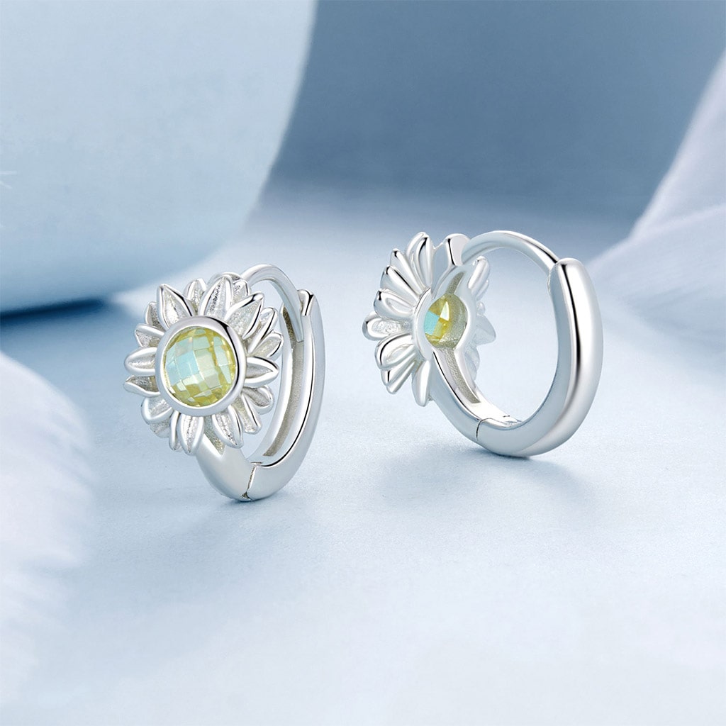 Gnoce Sunflower Stud Earrings_3