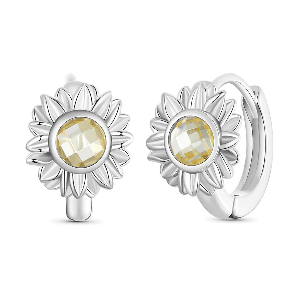 Gnoce Sunflower Stud Earrings_1