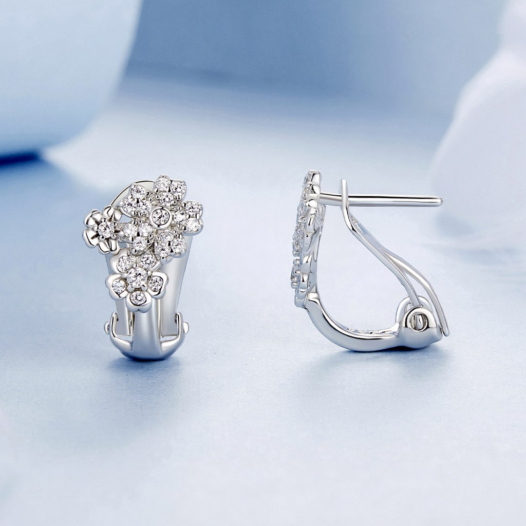 Gnoce Cherry blossoms Stud Earrings_2