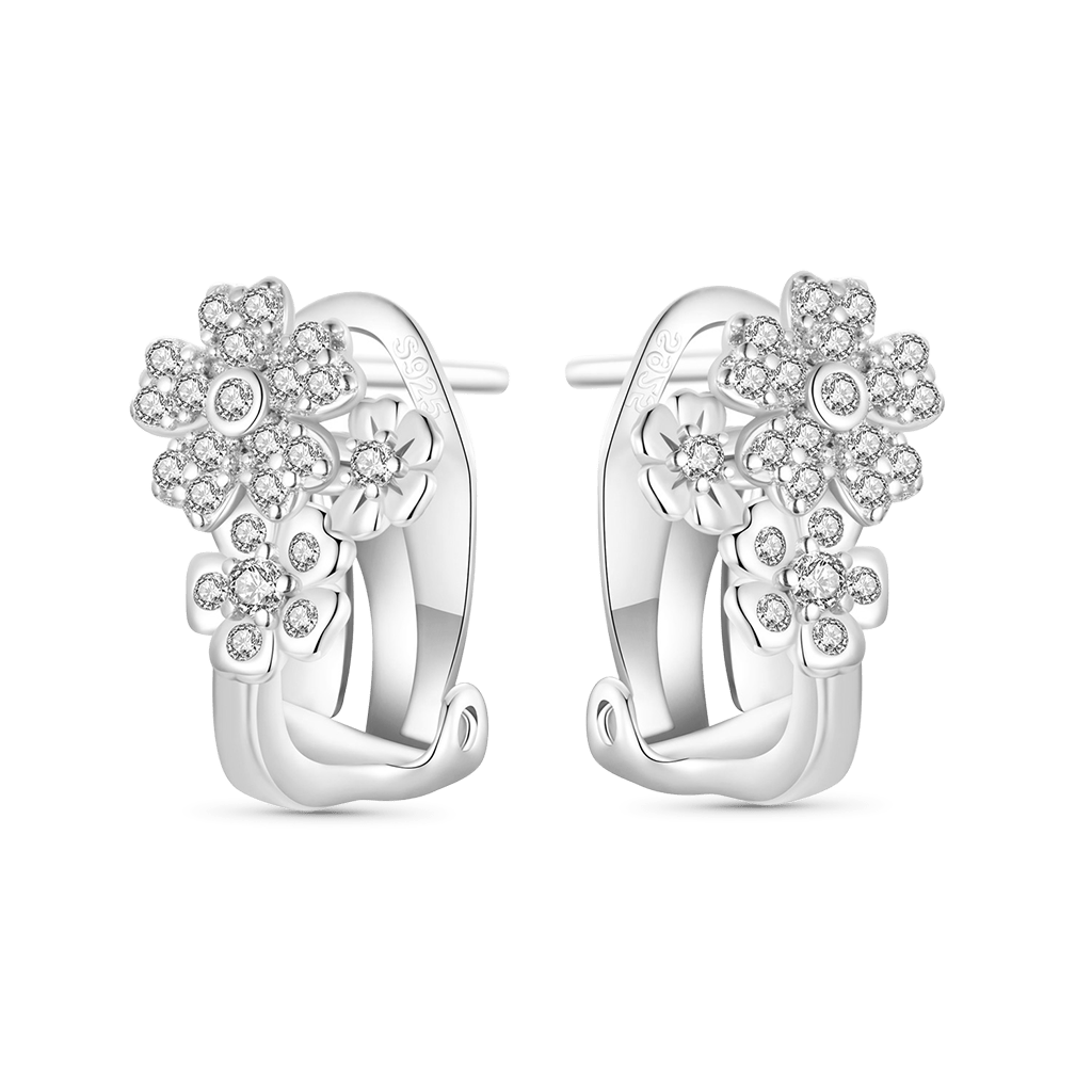 Gnoce Cherry blossoms Stud Earrings_1