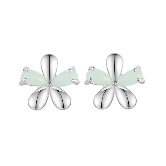 Gnoce Glow in the Dark Flower Stud Earrings_1