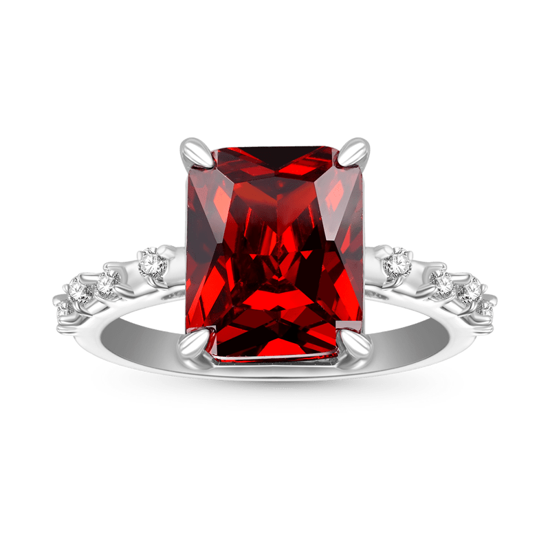 Gnoce Rectangular-Cut Birthstone Ring_2
