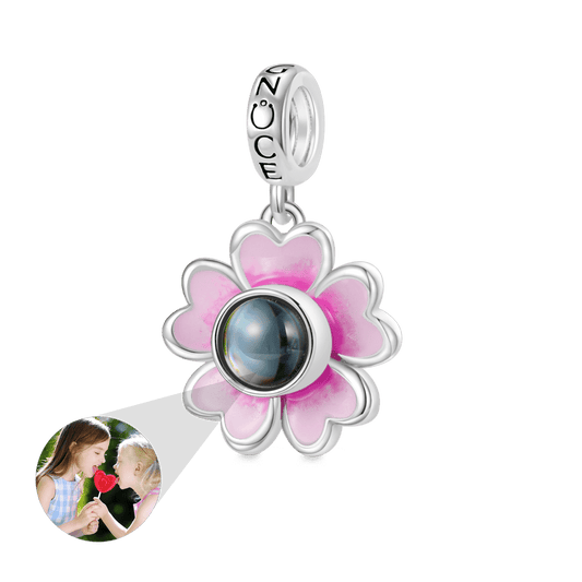 Gnoce Sakura Projection Photo Pendant Dangle Charm_1