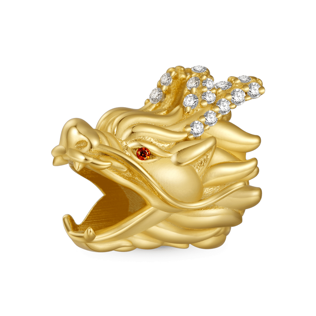 Gnoce Chinese Dragon Head Beard Charm_1
