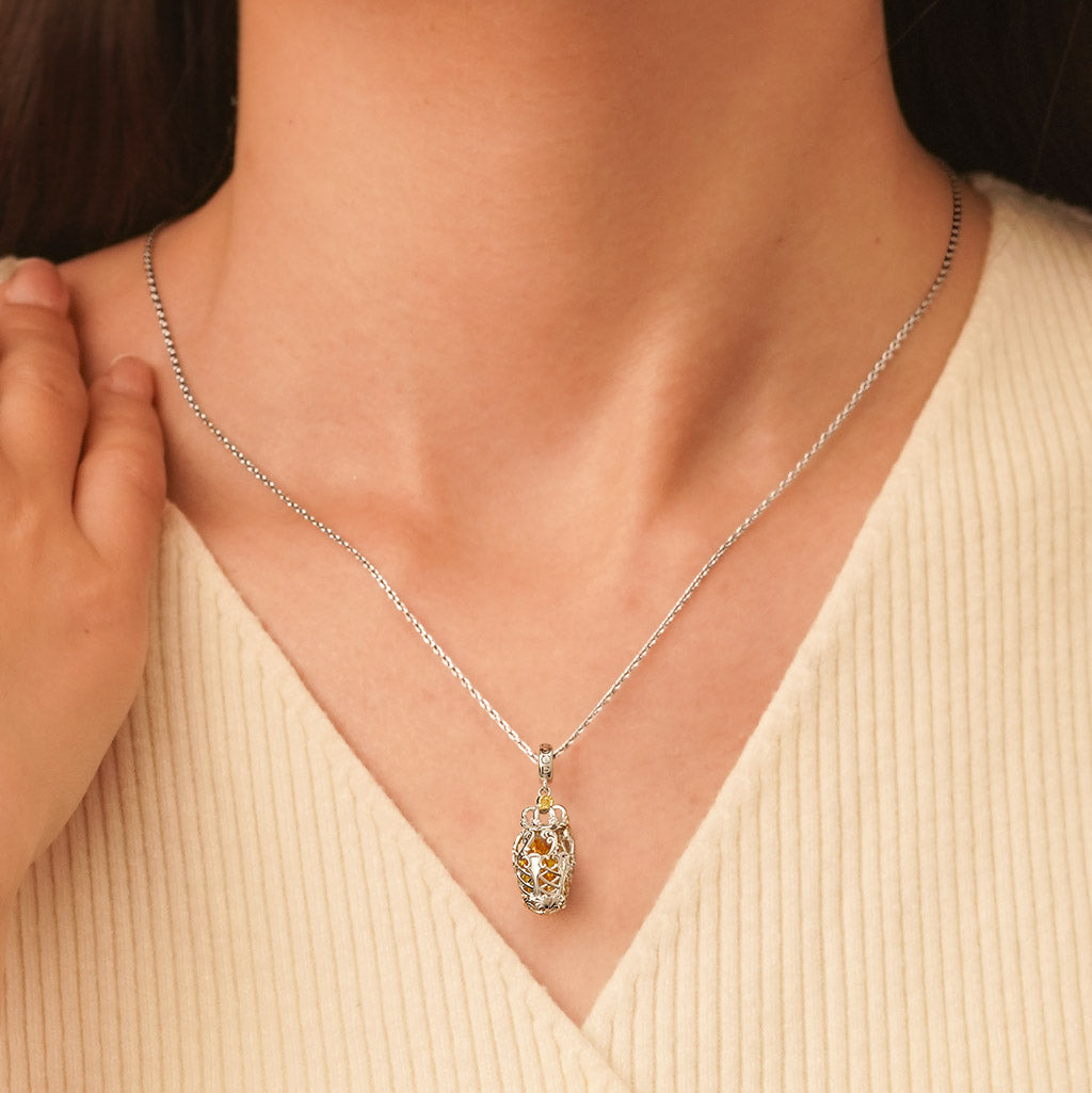 Gnoce Splendor Solis King Pendant Dangle Charm_5