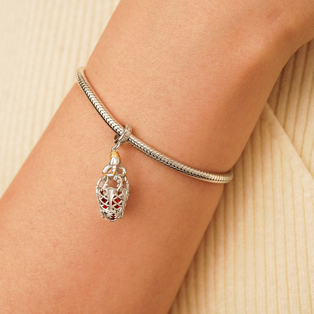 Gnoce Splendor Solis Dragon Pendant Dangle Charm_6