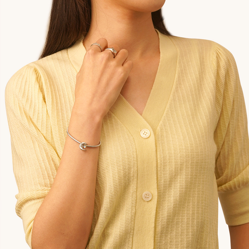 Gnoce Moonstone Heart "Do what you love" Moon Charm_4