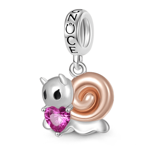 Gnoce Snails Embraces Heart Gem Charm_1