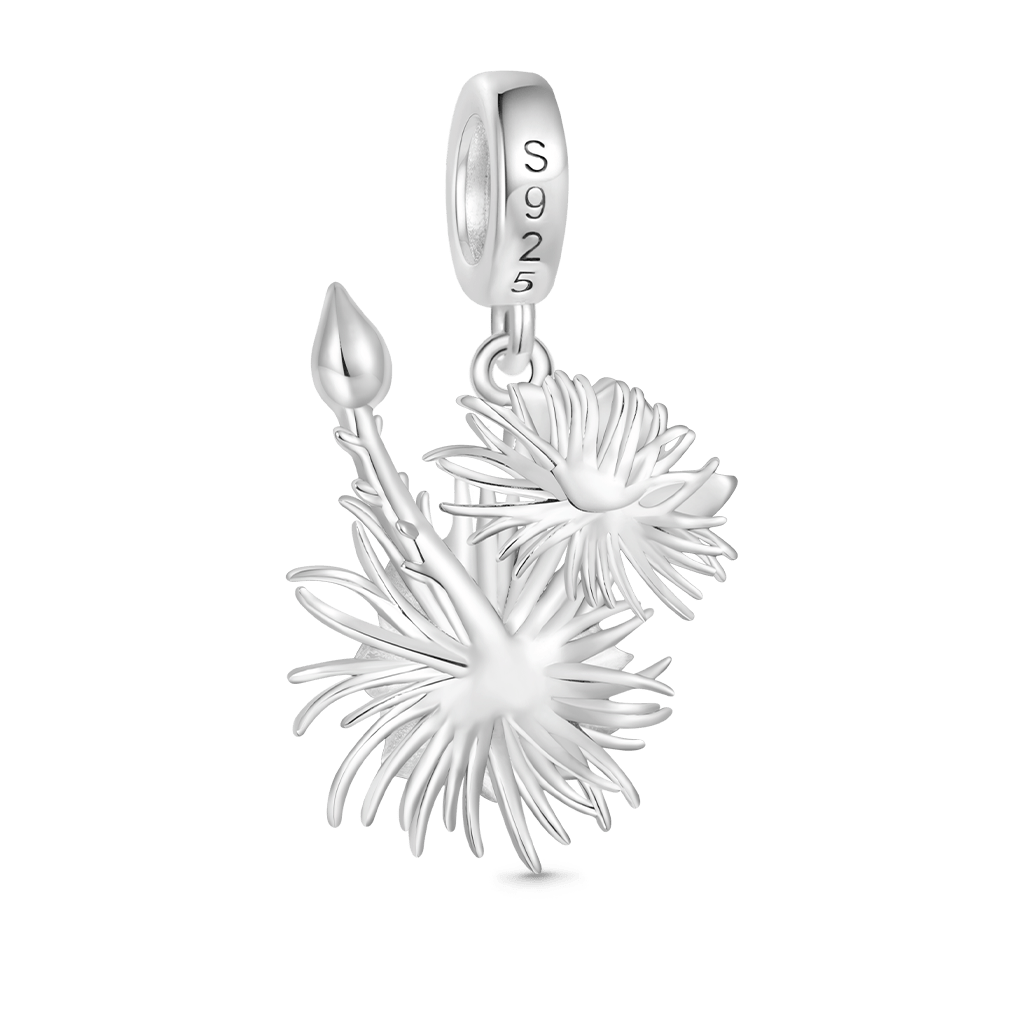 Gnoce Temple of Flora Night-Blowing Cereus Flower Pendant Dangle Charm_2
