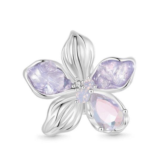 Gnoce Purple Flower Stopper Charm_1