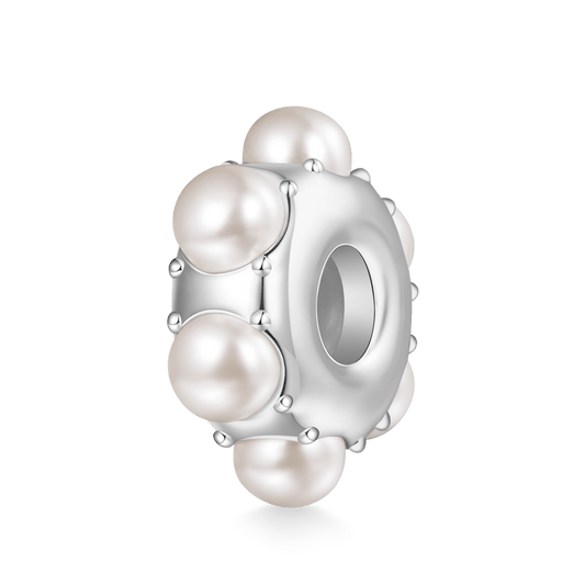 Gnoce Classic Half Dome Pearl Stopper Charm_1