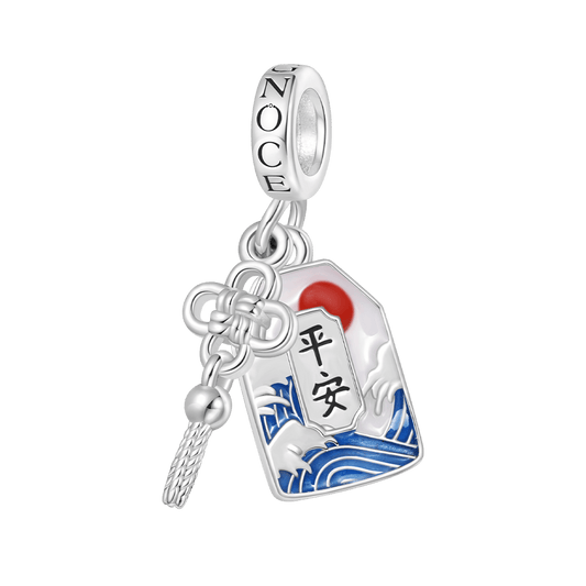 Gnoce Lucky Amulet Ukiyo-e Pendant Dangle Charm_1
