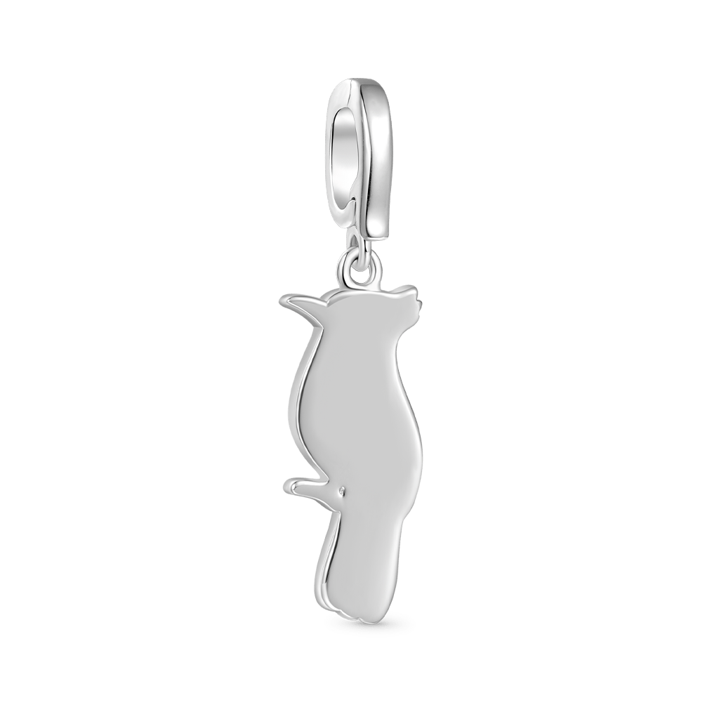 Gnoce Blue Black Jay Clasp Clusters Charm_2