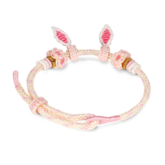 Gnoce Rabbit Ears Detachable Hand-woven Bracelet_1