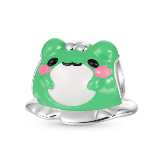 Gnoce Fuwuffle Matcha the Lucky Frog Charm_1
