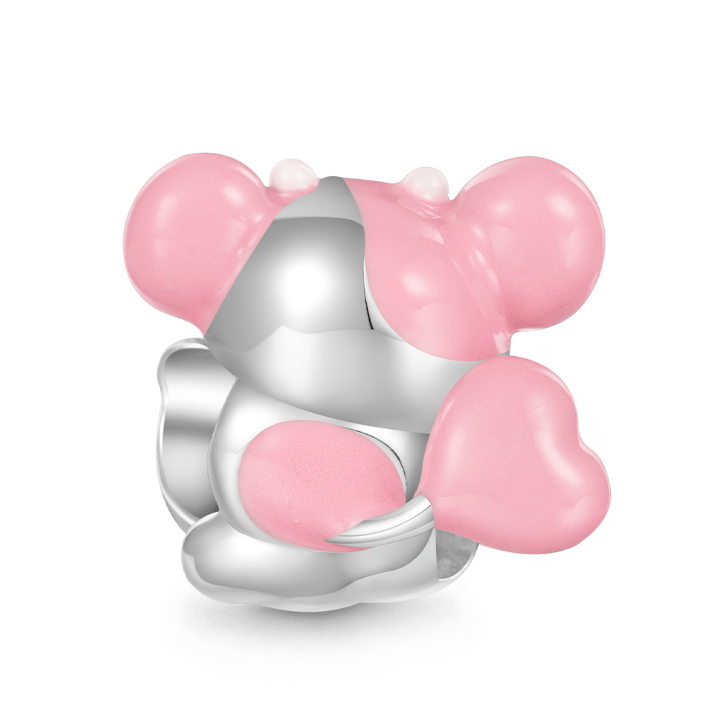 Gnoce Fuwuffle Peach the Strawberry Cow Charm_2