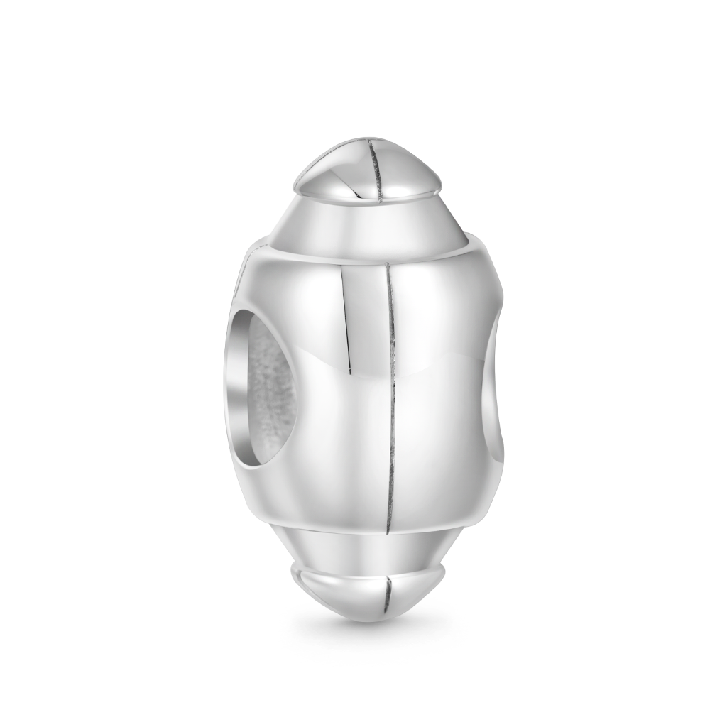 Gnoce Sports Rugby Football Engravable Charm_1