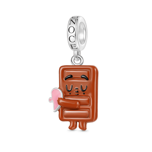 Gnoce Matching Pancake 's Heart  Pendant Dangle Charm_1