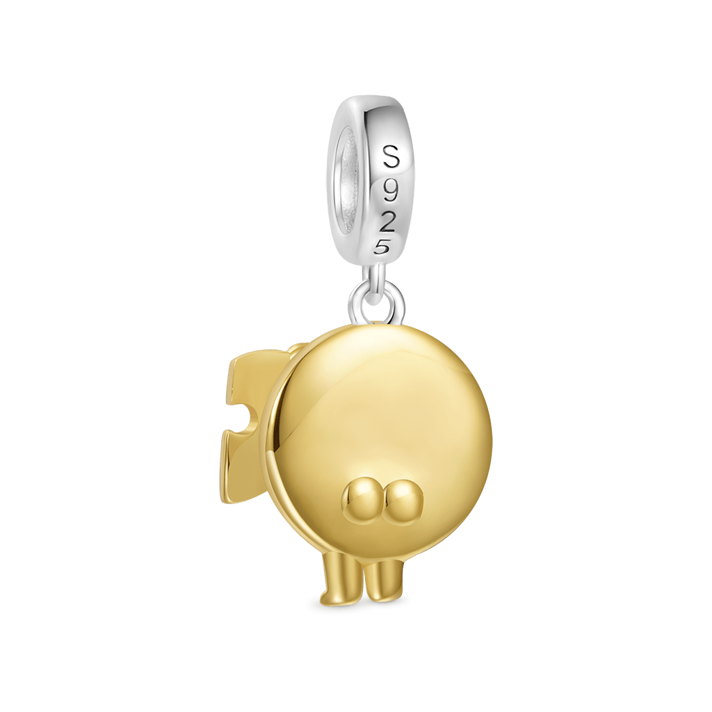 Gnoce Matching Choco's Heart  Pendant Dangle Charm_2