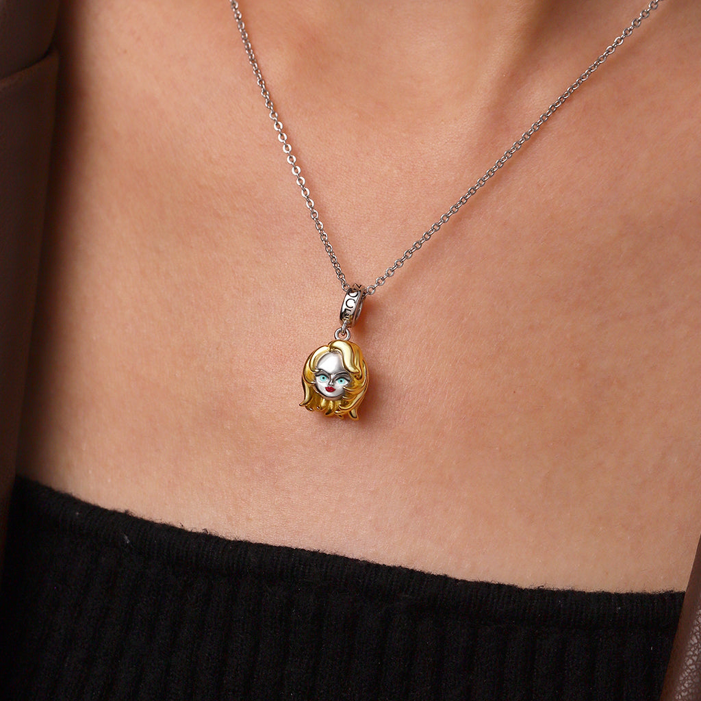 Gnoce Tiffany Valentine Head Pendant Dangle Charm_6