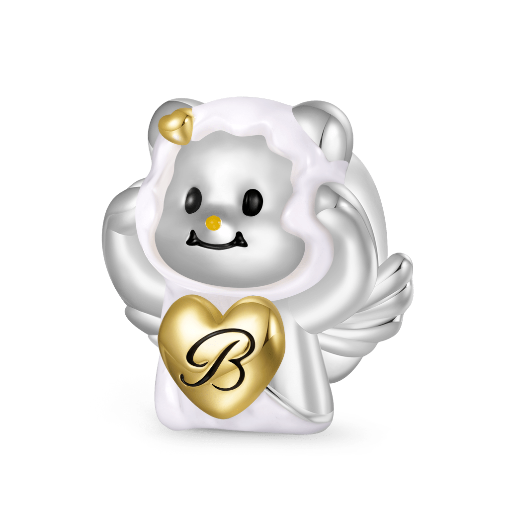 Gnoce Cute Butter Bear Engravable Heart Stopper Charm_1