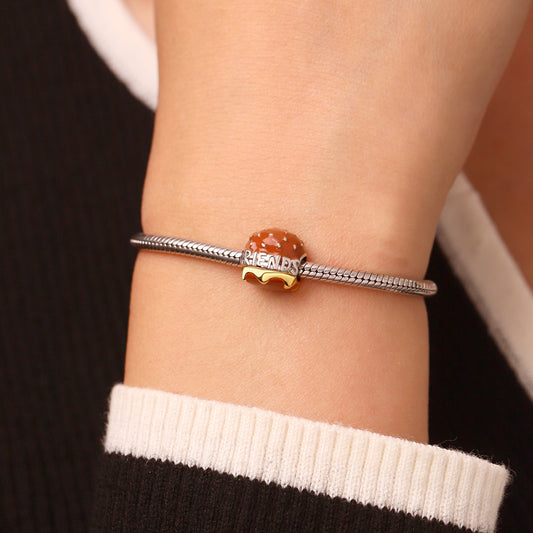 Gnoce Delicious Burger Engravable Charm_5