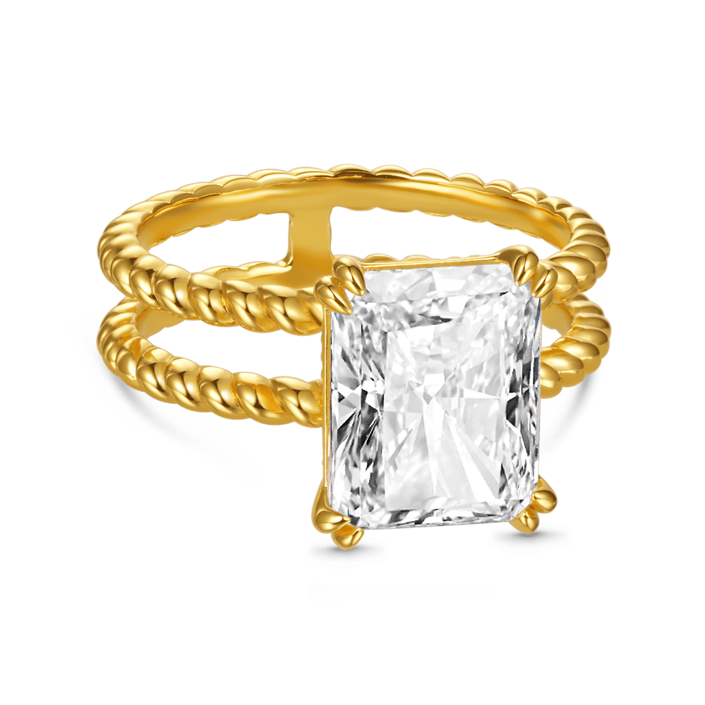 Gnoce Radiant-cut Soliatire Split Shank Ring_3