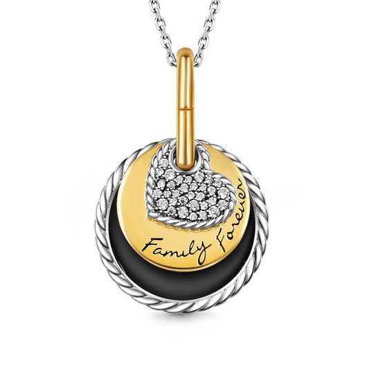 Gnoce Family Forever Pendant Necklace_1