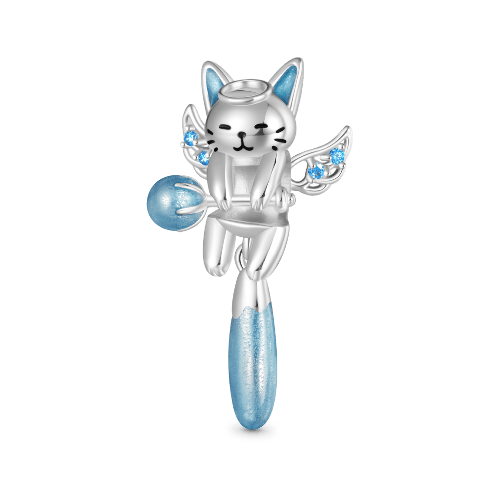 Gnoce Angel Glow-in-the-Dark Cat Charm_2