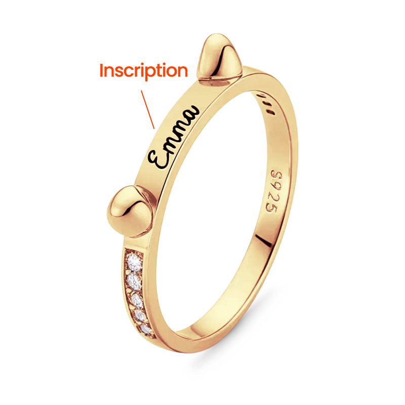 Gnoce Personalized Cute Pet Ring_3
