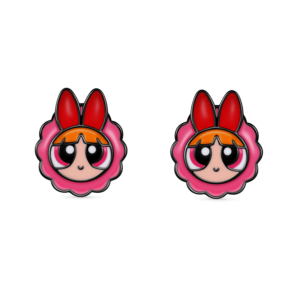 Gnoce The Powerpuff Girls Blossom Stud Earrings_1