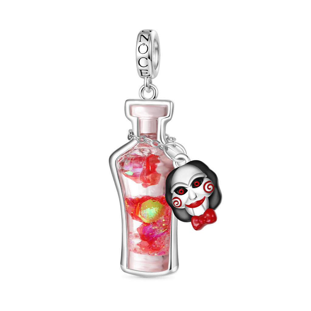 Gnoce Saw Billy the Puppet Glow-in-the-Dark Glass Potion Charm_2