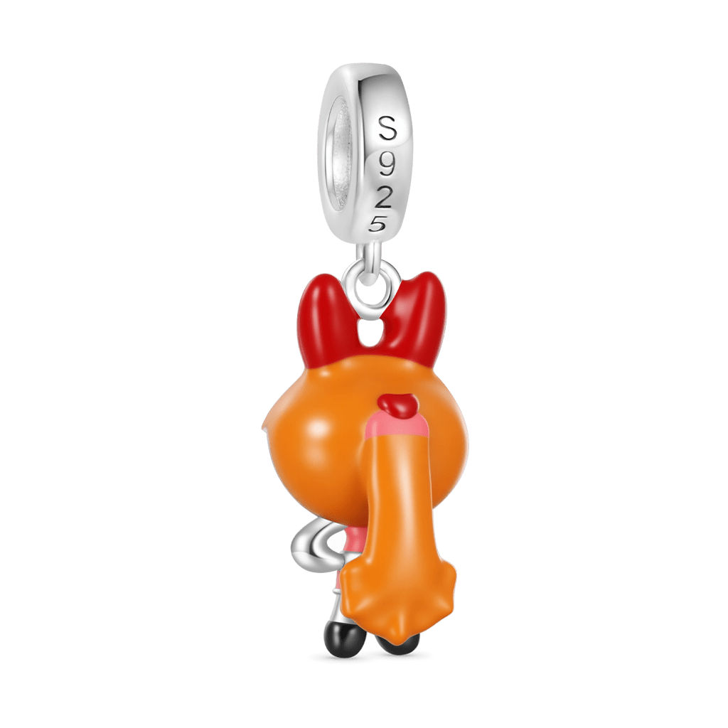 Gnoce The Powerpuff Girls Blossom Pendant Dangle Charm_2
