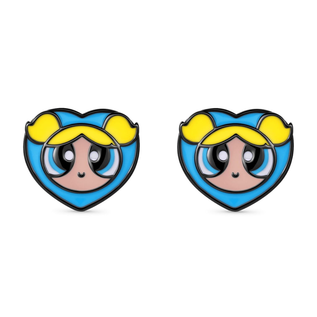 Gnoce The Powerpuff Girls Bubbles Stud Earrings_2