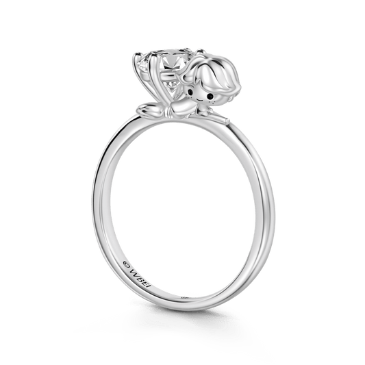 Gnoce Harry Potter Ron Weasley Embraces Moissanite Round Cut Ring_1
