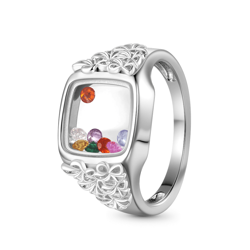 Gnoce Floral Multi-Color Ring_4