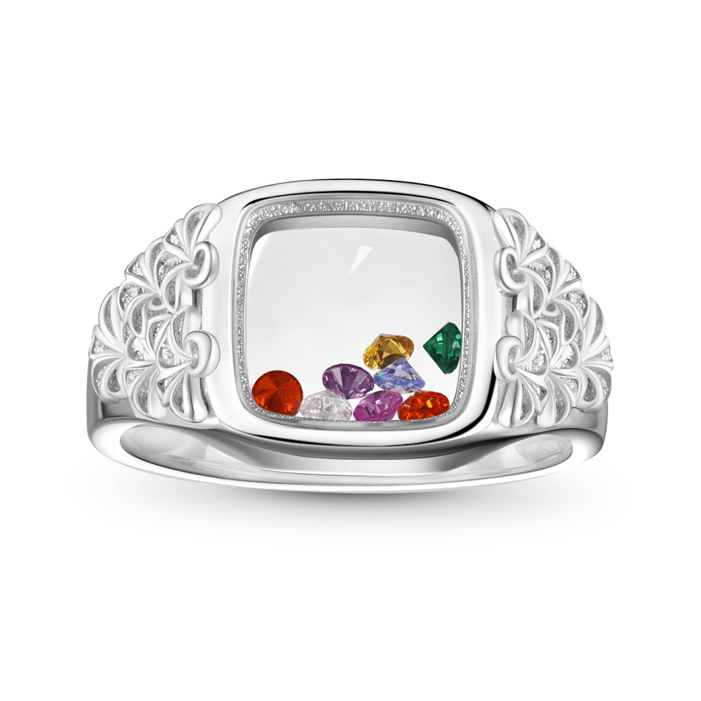 Gnoce Floral Multi-Color Ring_1