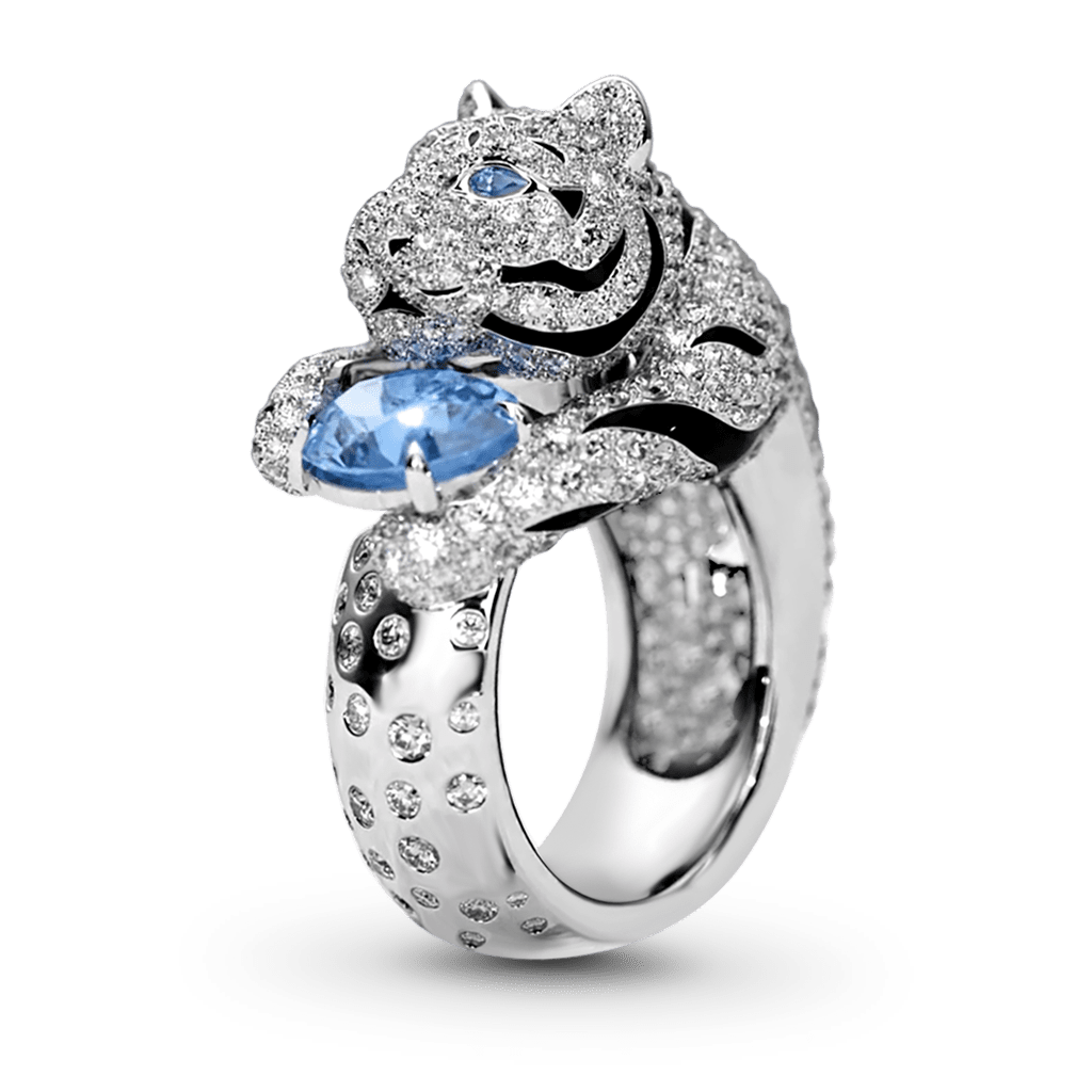 Gnoce Tiger Moissanite Ring_1