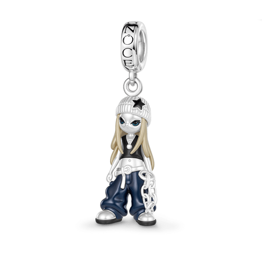 Gnoce Cool Girl Pendant Dangle Charm_1