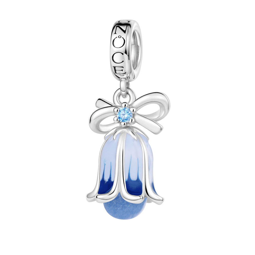 Gnoce Bluebell Charm Platinum-plated Silver Blend_2