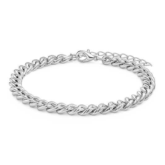 Gnoce Twisted Rope Chain Bracelet_1